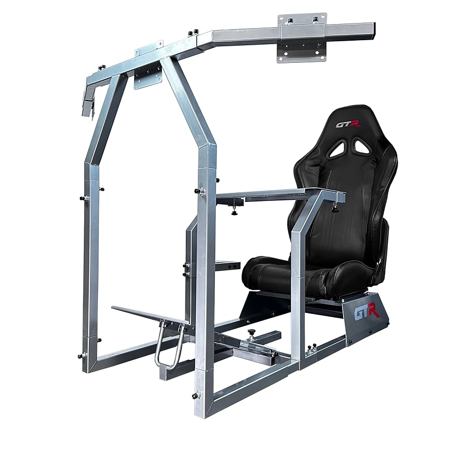 Amazon.com: GTR Simulator GTA-F Model Silver Frame Triple